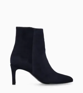 Boots « STELLA » navy velours  FREE LANCE